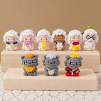 Crochet Sheep & Wolf Dolls – Handmade Amigurumi Collection