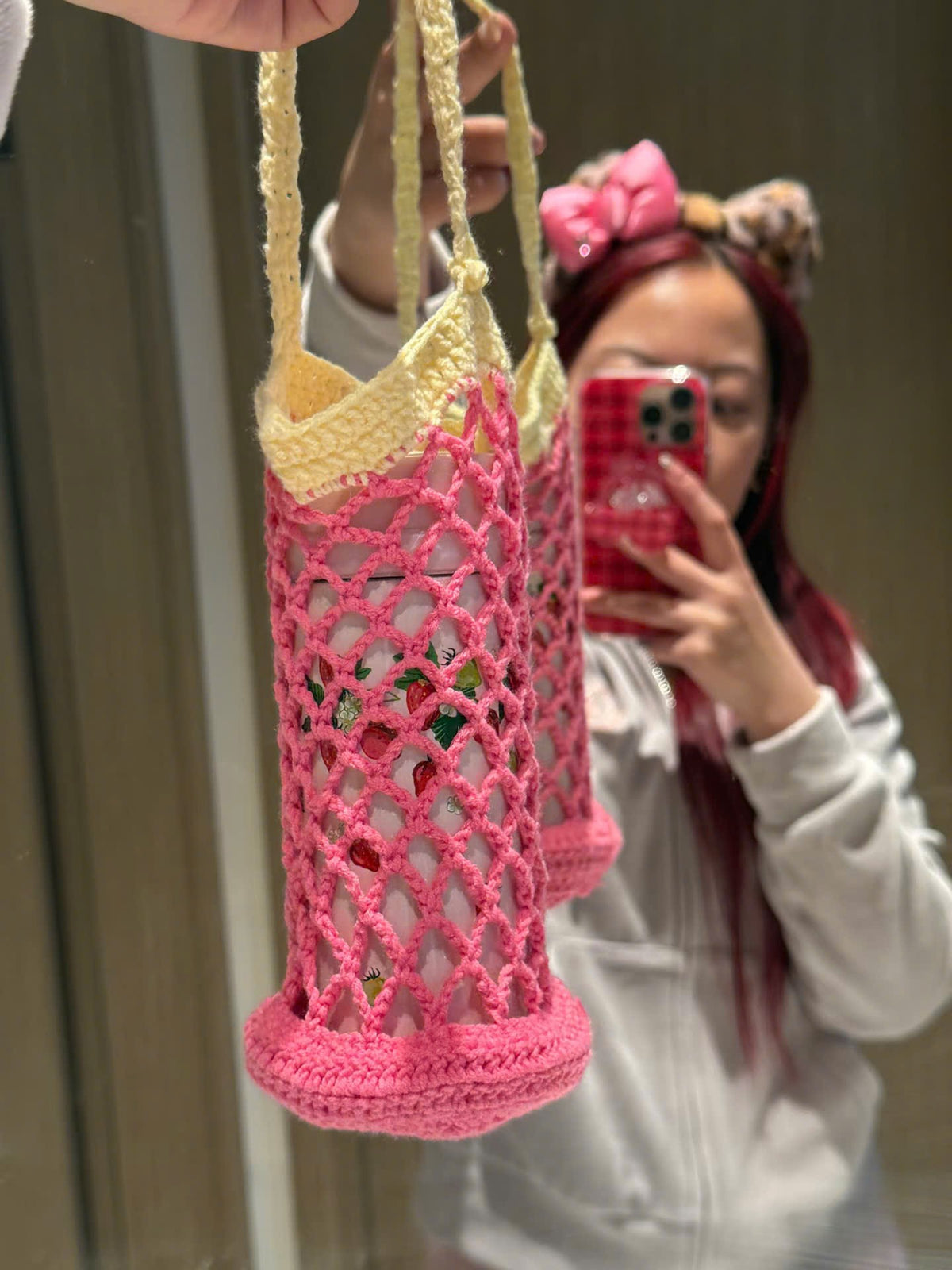 Fruity Crochet Bottle Buddy