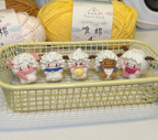 Crochet Sheep & Wolf Dolls – Handmade Amigurumi Collection