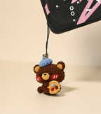 Lucky Clover Friends – Handmade Crochet Bunny & Fox Charms
