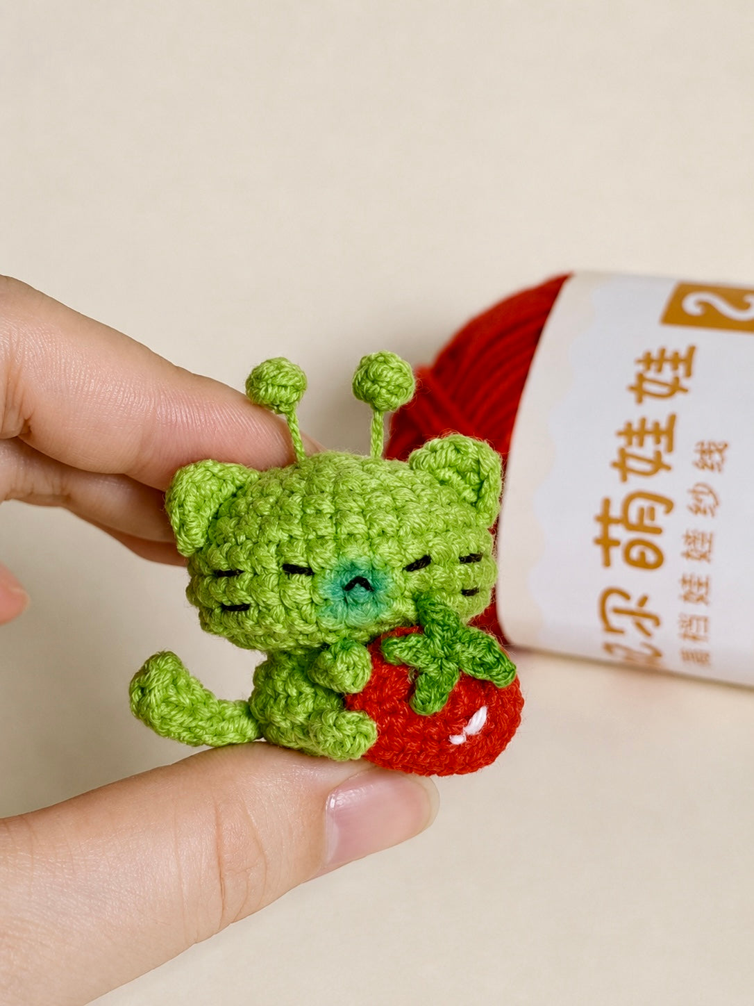 Lucky Clover Friends – Handmade Crochet Bunny & Fox Charms