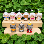 Crochet Sheep & Wolf Dolls – Handmade Amigurumi Collection