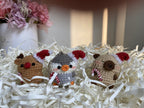 Christmas Crochet Keychain – Reindeer, Penguin & Capybara