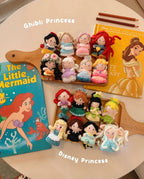 Crochet Princess Doll Collection – Handmade Amigurumi Charms
