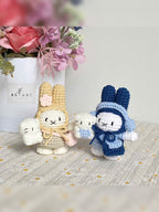 Cozy Adventure Bunny – Handmade Crochet Bunny Doll