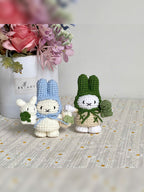 Cozy Adventure Bunny – Handmade Crochet Bunny Doll