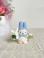Cozy Adventure Bunny – Handmade Crochet Bunny Doll
