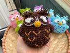 Crochet Owl Doll – Handmade Amigurumi Plush