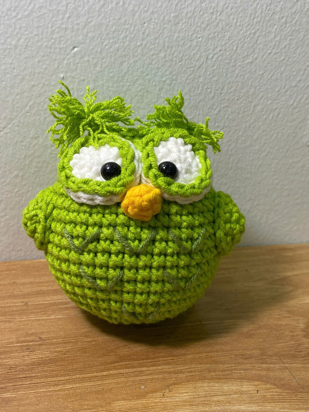 Crochet Owl Doll – Handmade Amigurumi Plush