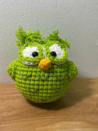 Crochet Owl Doll – Handmade Amigurumi Plush