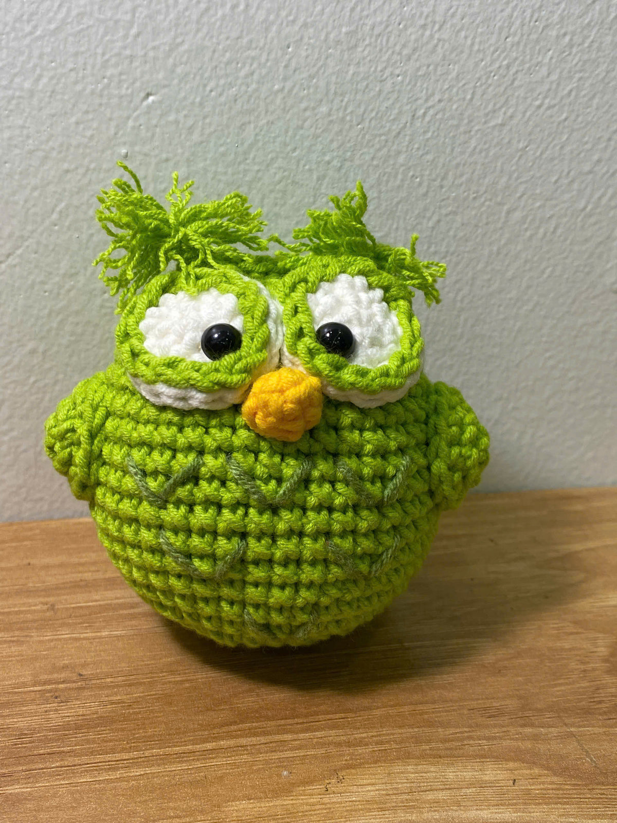 Crochet Owl Doll – Handmade Amigurumi Plush