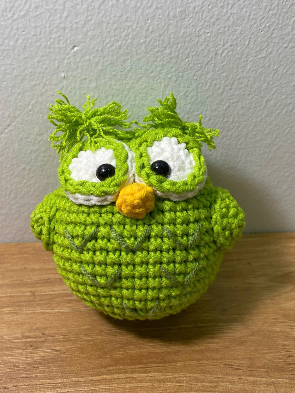 Crochet Owl Doll – Handmade Amigurumi Plush