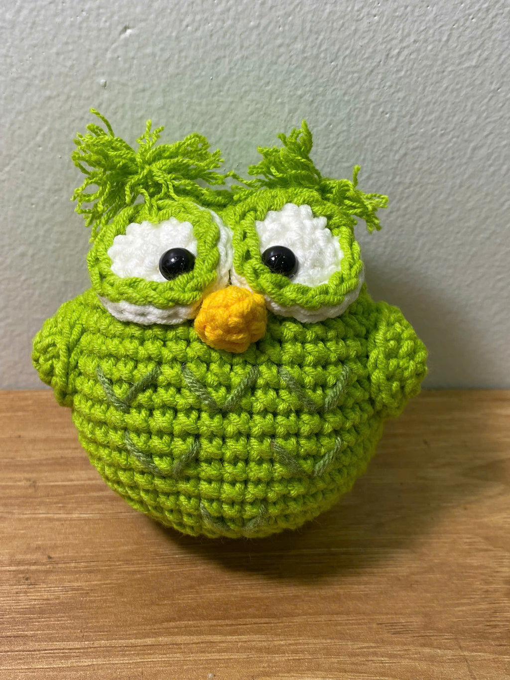 Crochet Owl Doll – Handmade Amigurumi Plush