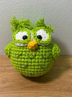 Crochet Owl Doll – Handmade Amigurumi Plush