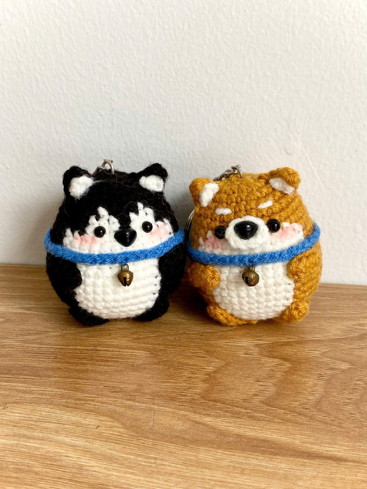 Little Pup Crochet Keychain