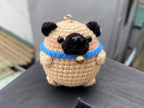Little Pup Crochet Keychain