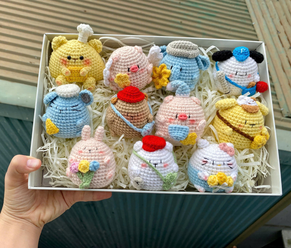 Cozy Little Friends – Handmade Crochet Animal Dolls