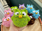 Crochet Owl Doll – Handmade Amigurumi Plush