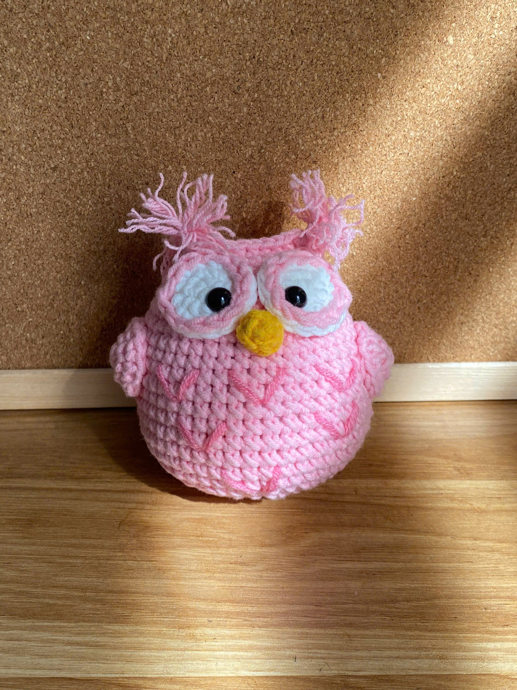 Crochet Owl Doll – Handmade Amigurumi Plush