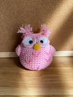 Crochet Owl Doll – Handmade Amigurumi Plush