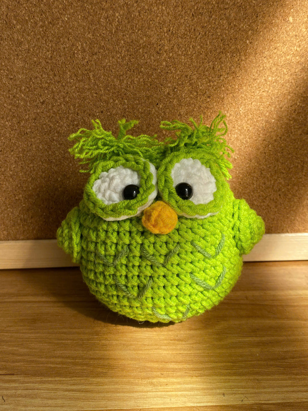 Crochet Owl Doll – Handmade Amigurumi Plush