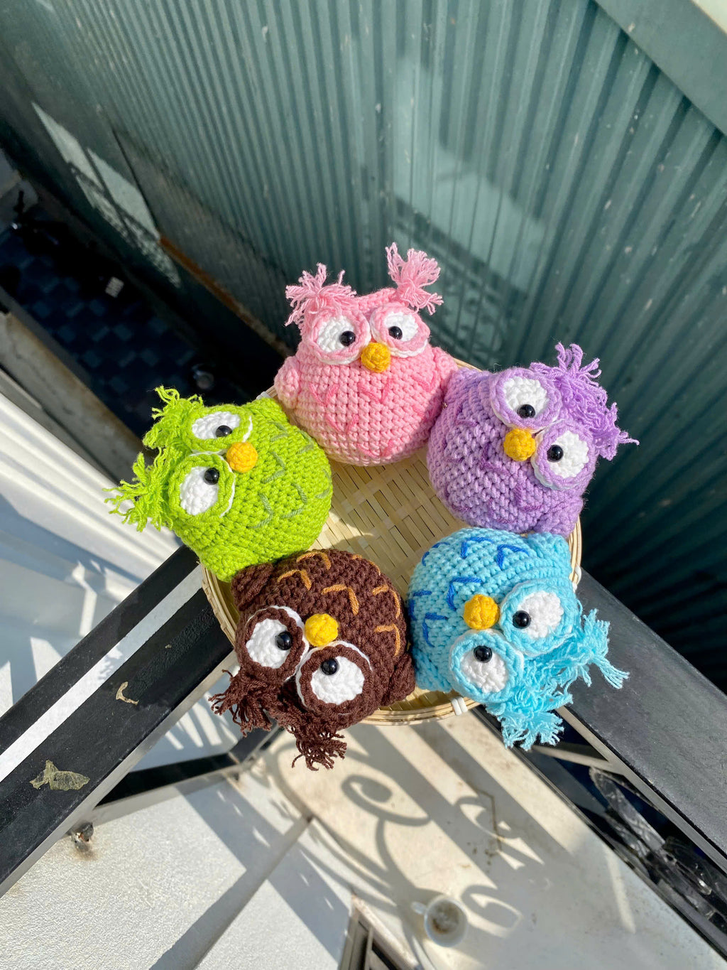 Crochet Owl Doll – Handmade Amigurumi Plush