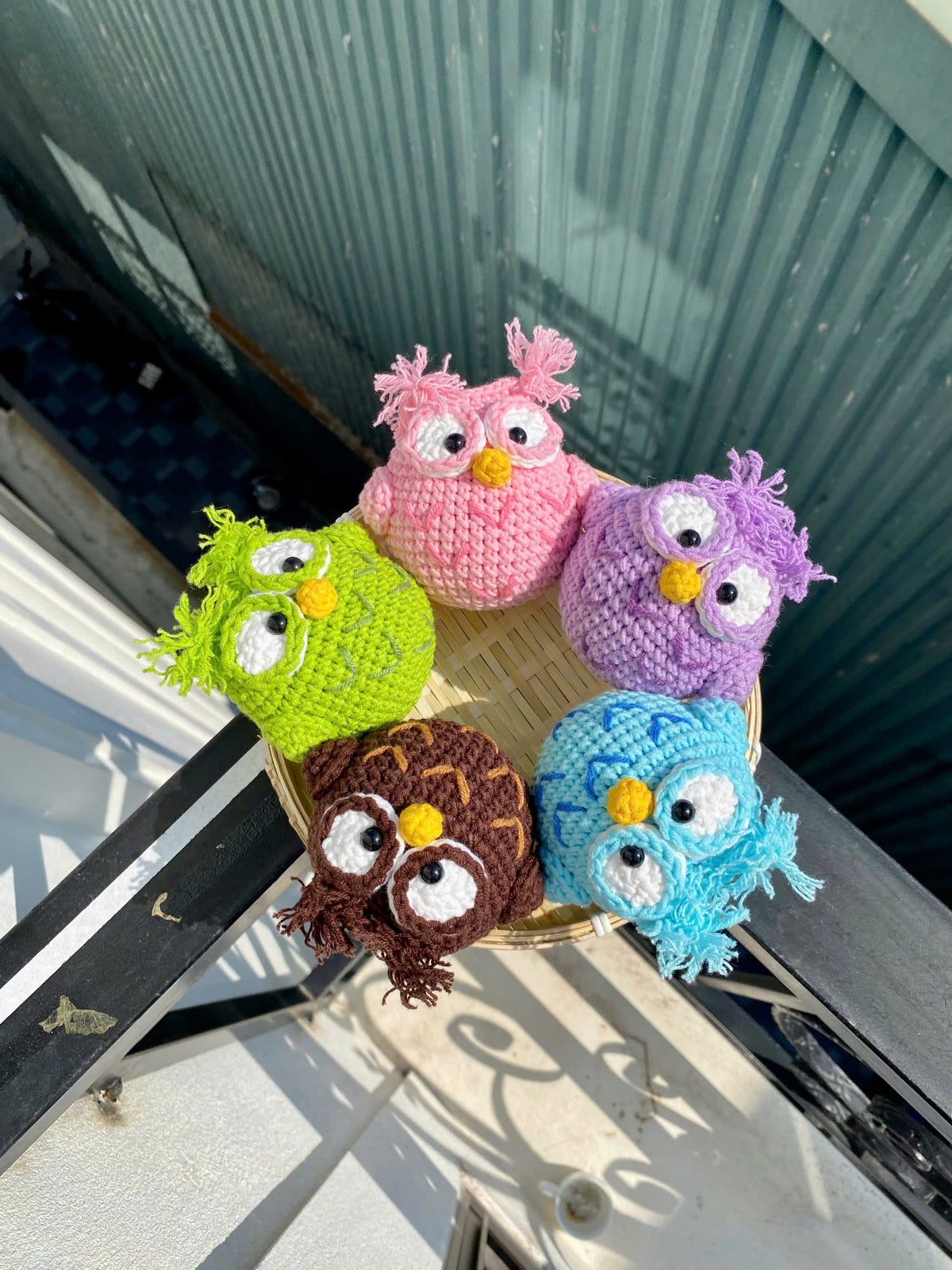 Crochet Owl Doll – Handmade Amigurumi Plush