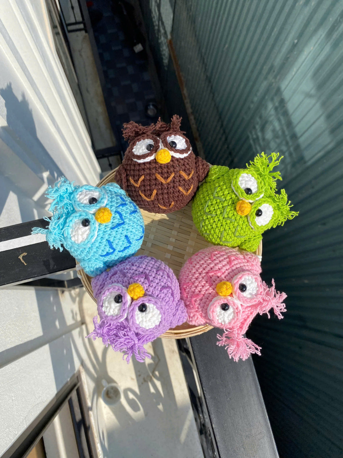 Crochet Owl Doll – Handmade Amigurumi Plush