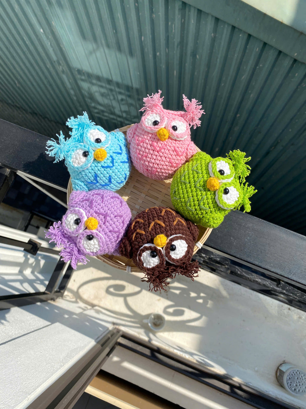 Crochet Owl Doll – Handmade Amigurumi Plush