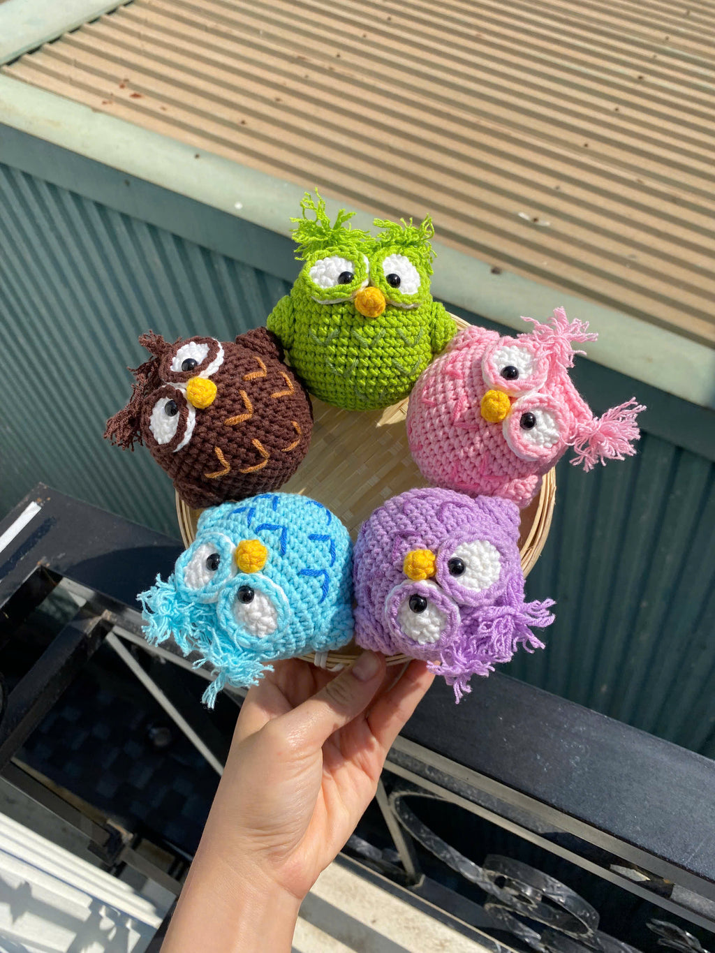 Crochet Owl Doll – Handmade Amigurumi Plush