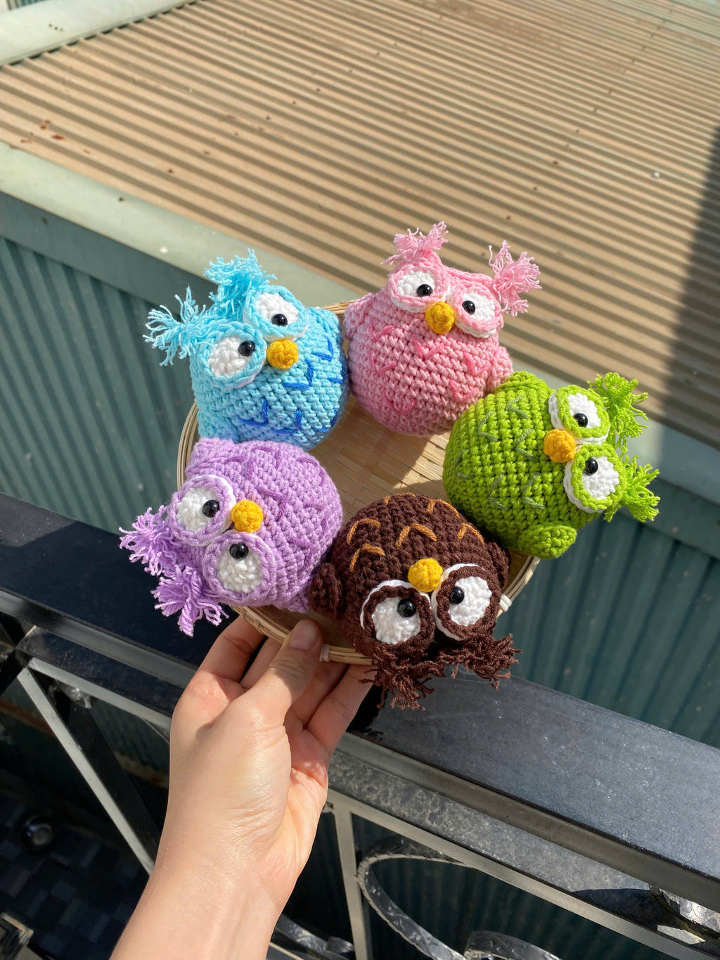 Crochet Owl Doll – Handmade Amigurumi Plush