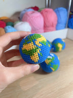 Little Earth – Handmade Crochet Globe