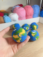 Little Earth – Handmade Crochet Globe