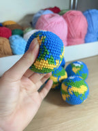 Little Earth – Handmade Crochet Globe