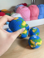 Little Earth – Handmade Crochet Globe