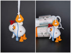 Funny Crochet Duck – Handmade Duck Figurine