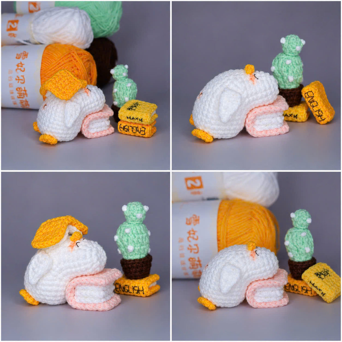 Funny Crochet Duck – Handmade Duck Figurine