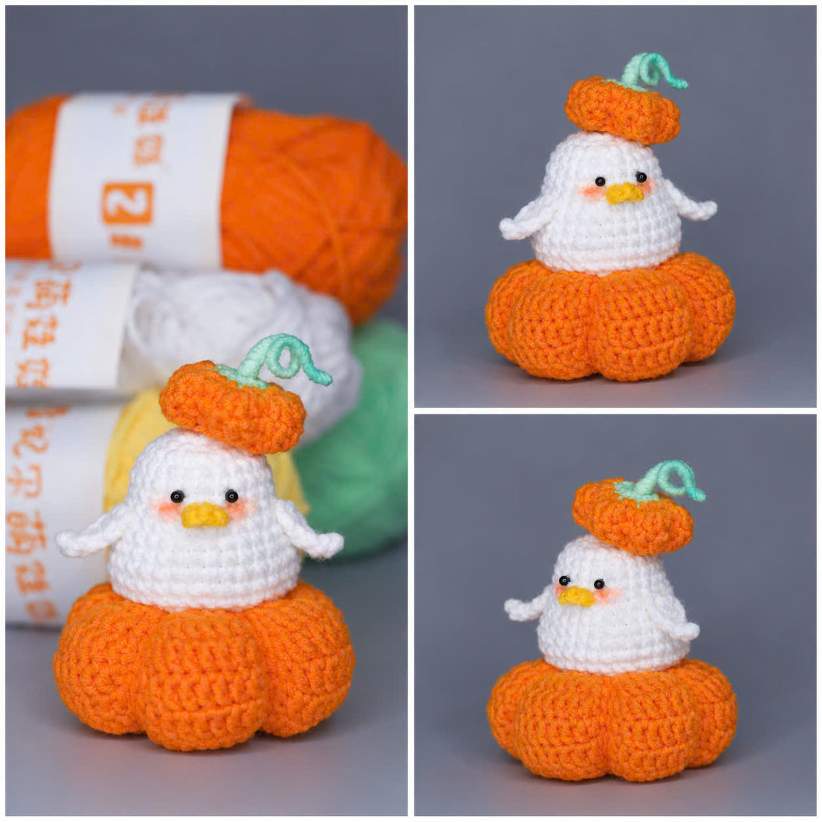 Funny Crochet Duck – Handmade Duck Figurine